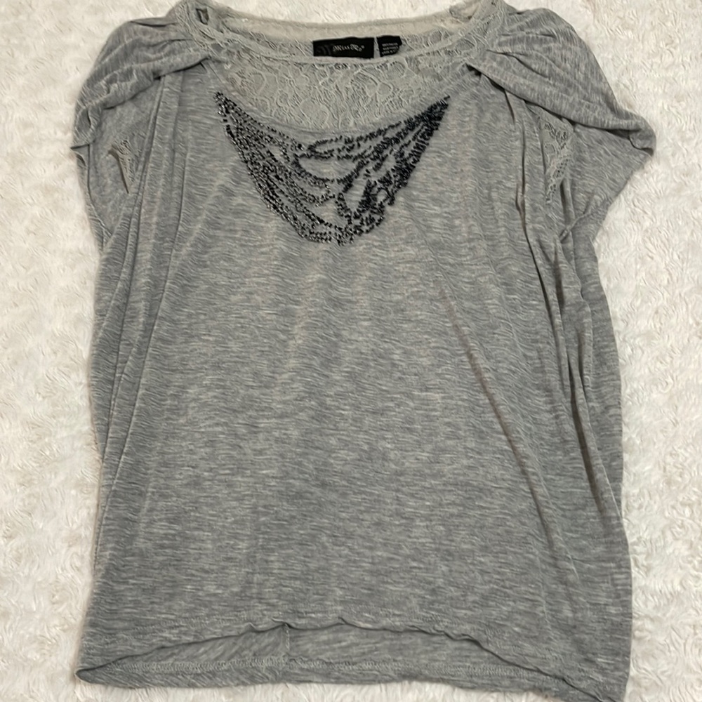 Miss Me Lace Lined Tunic
